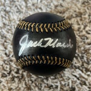 Jack Morris Signed Autograph Rawlings Black Baseball – Minnesota Twins HOF